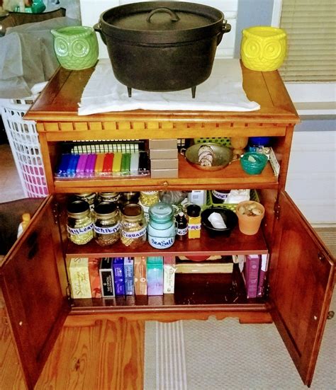 Nurturing the Home and Hearth: Using Wiccan Cabinet and Lumber Detergent for Domestic Magick